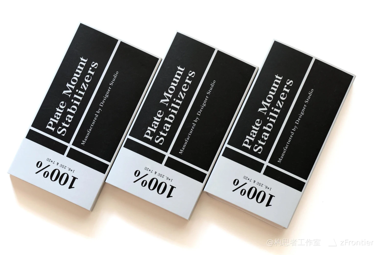 DesignerStudio 100% Plate Mount Stabilizers 1 DesignerStudio 100% Plate Mount Stabilizers