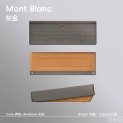 [Group Buy] Neo65 Core Plus Keyboard Kit -Qwertyqop Store Anodized Mont Blanc Copper weight
