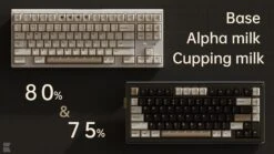 MW Barista Keycaps -Qwertyqop Store Barista nagare80byOneKey Jelly75byOwlab