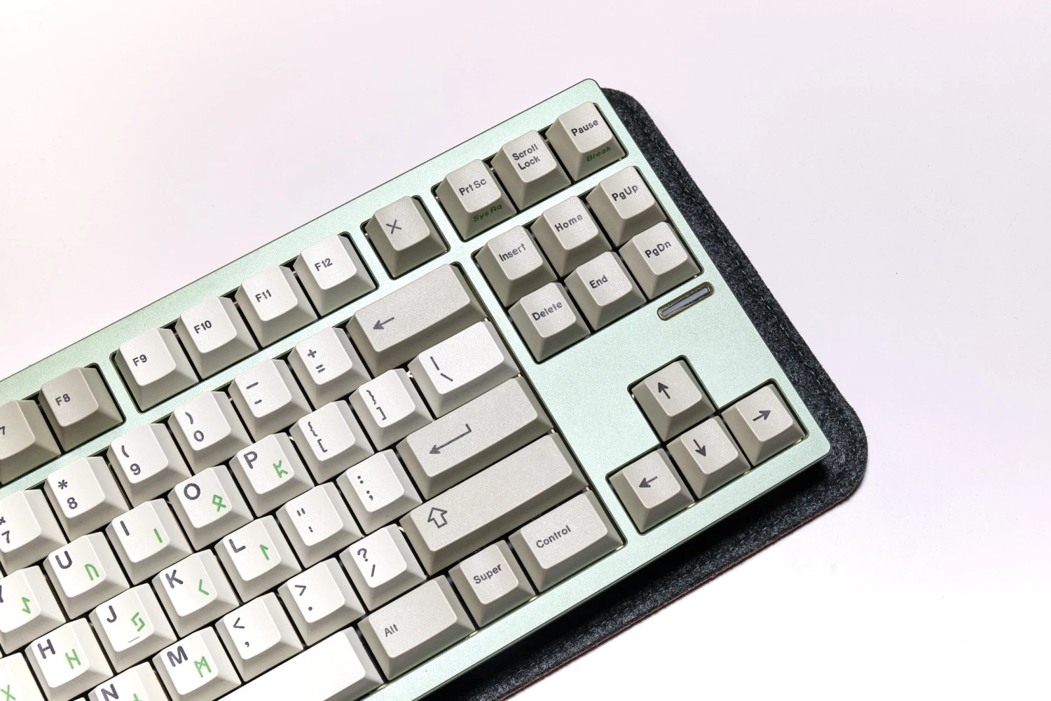 QQ Keyboard Mat (Cork And Felt) 2 QQ Keyboard Mat (Cork And Felt) - Image 2