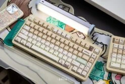 QK Pearl Milk Tea Keycaps