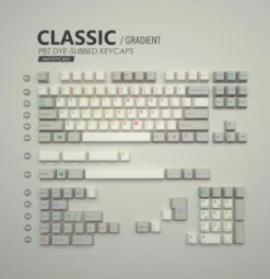 XMI PBT Keycaps V3 -Qwertyqop Store classic gradient