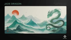 MW Jade Dragon Deskmat