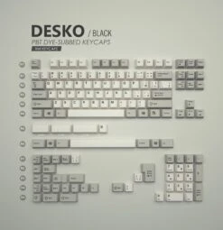 XMI PBT Keycaps V3 -Qwertyqop Store desko black