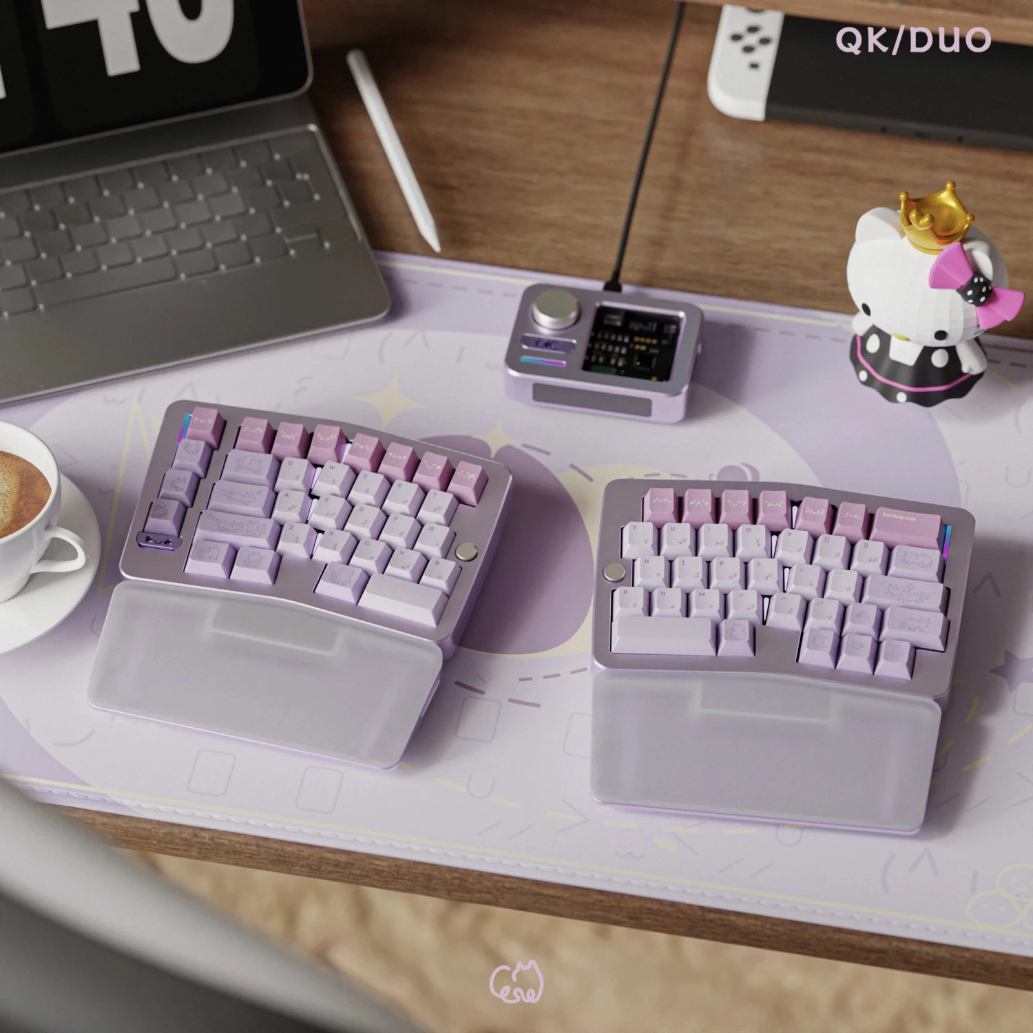 QK Taro Balls Keycaps 4 QK Taro Balls Keycaps - Image 4