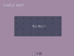 KBS Butterfly Girl Deskmat -Qwertyqop Store mat d7485701 271e 4368 b18f 184acafbea85