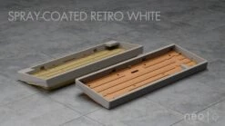 [Instock] Neo60 Cu Keyboard Kit -Qwertyqop Store spraycoatedretrowhite 3fe178ef 2410 488c 8f2c 62c0f75db32e